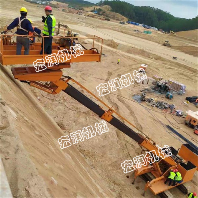 建筑工程專用護(hù)坡錨固鉆機(jī)，高邊坡鉆機(jī)