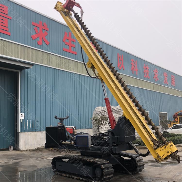 直銷光伏履帶鉆孔機(jī)，螺旋光伏鉆孔機(jī)